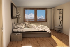 Inmobiliaria-Casmar-Apartamentos-Pirineo-Apartamentos-Villanúa-Dormitorio