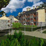 Urbanización - El Solano -Villanua Huesca - Infografía 1