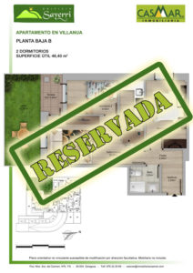 Inmobiliaria Casmar - Pisos Pirineo - Pisos Villanua - PLANTA BAJA - B - Reservada