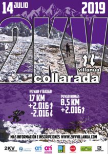 Carrera Ultra Collarada 2019 cartel - Inmobiliaria Casmar - Pisos, apartamentos en Pirineo