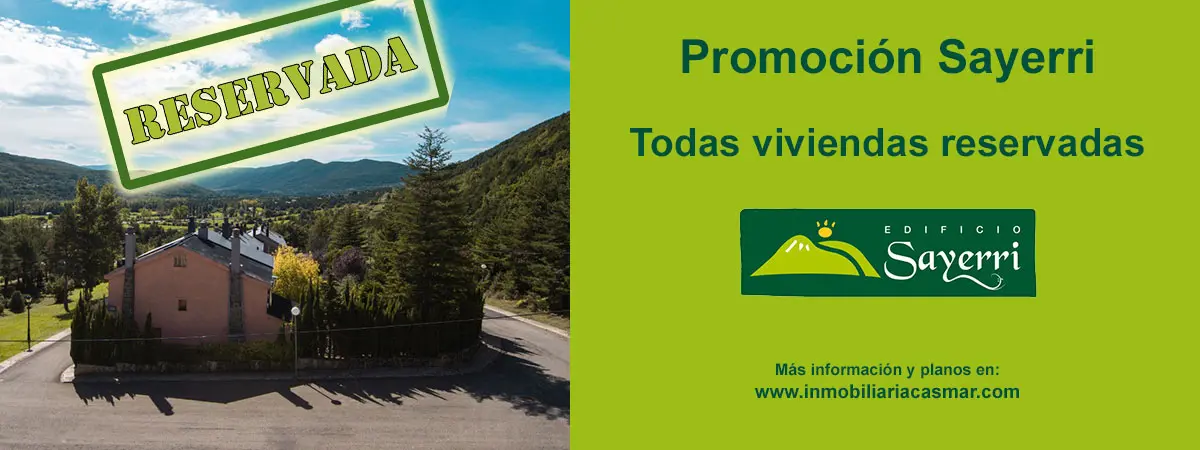 Promoción Sayerri totalmente reservada 01-Inmobiliaria Casmar - Pisos en Pirineo